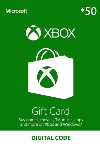 Gift Card Xbox da 50€ a 41.4€