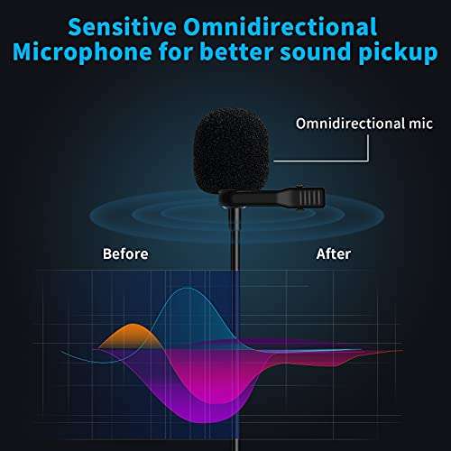 Microfono condensatore con display TFT