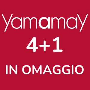 Yamamay 4+1 in OMAGGIO - Compra 4 Pezzi e il Meno Caro è GRATIS! + Borsa Mare in Regalo con 69€ di Spesa