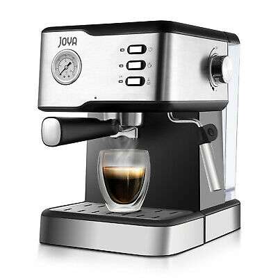 JOYA - Macchina caffè espresso [ 950W, 15 bar, 1,5 Litri, vaporizzatore]