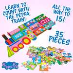Peppa Pig Puzzle il treno dei numeri (bambini dai 3 anni in su, giochi educativi)