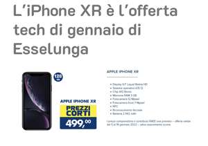 iPhone XR in offerta da Esselunga