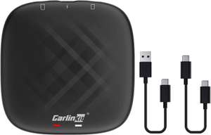 CarlinKit Mini Ai Box Android Auto & Wireless CarPlay [ 4+64GB 4G LTE]