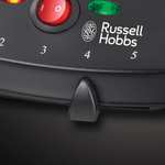 Padella Crepes Russell Hobbs | Piastra antiaderente, Temperatura regolabile - 1000 W, Acciaio Inox