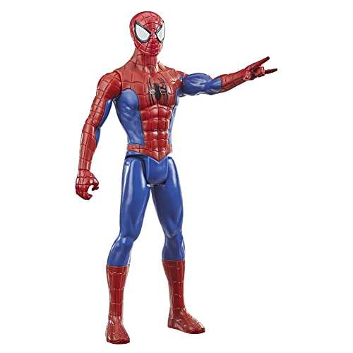 Hasbro - Marvel Titan Hero: action figure Spiderman o Loki [30 cm]
