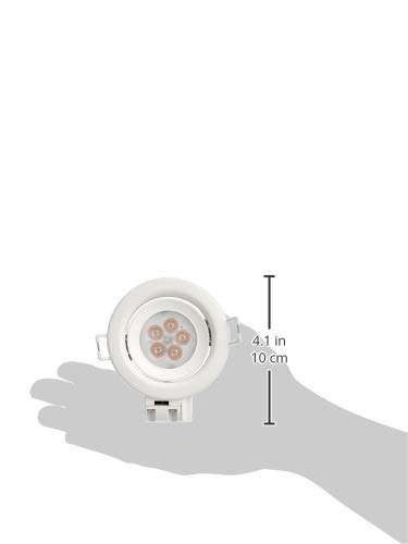 Amazon Basic 5 Faretti LED ad incasso 5W [ Per foro da 70mm]
