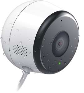 D-Link DCS-8600LH telecamera di sorveglianza per interno/esterno con infrarossi e audio a 2 vie (Full HD 1080p)