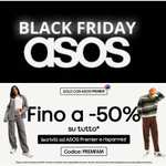ASOS Black Friday fino al -50% di Sconto con PREMIER + Sconti fino al 70% sul sito!