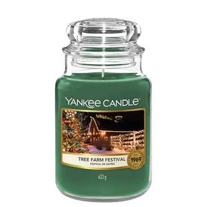 Yankee Candle: candela Tree Farm Festival, profumo natalizio [623 g] | tot. 17,29 €
