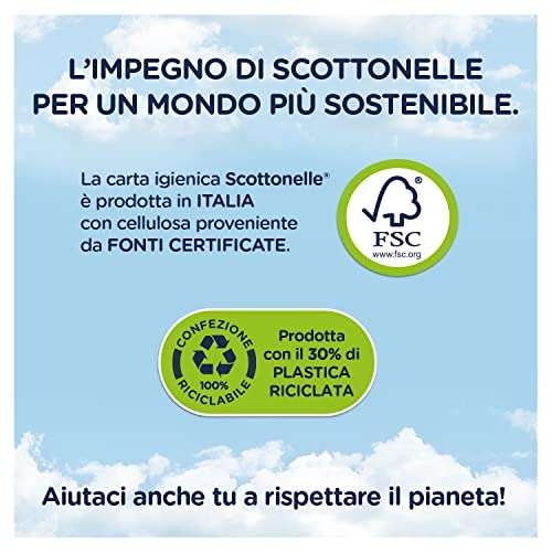 Scottonelle Carta Igienica Soffice e Trapuntata - Confezione da 84 Rotoli  (6x14) »