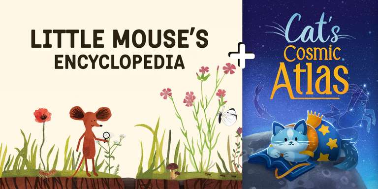 [Nintendo Switch] Little Mouse's Encyclopedia + Cat's Cosmic Atlas