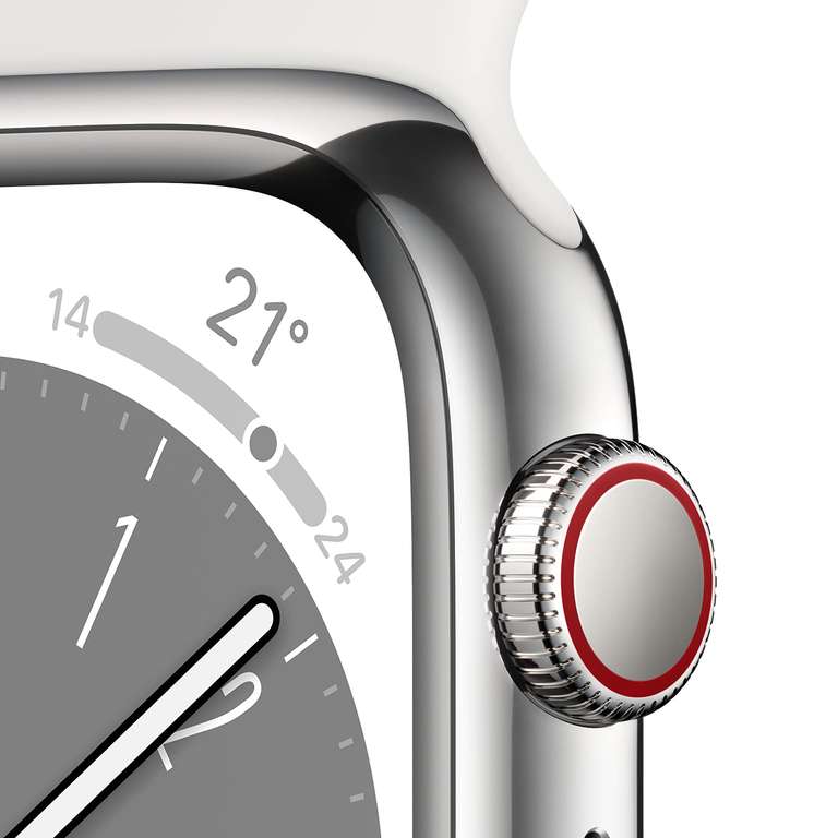 Apple Watch Series 8 (GPS + Cellular, 45mm