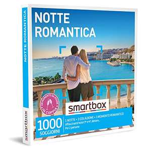 Smartbox - Cofanetto regalo Notte romantica [1 Notte, colazione, omaggio a tema per 2 persone]