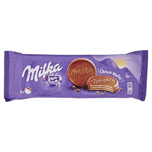 Milka Choco wafer ricoperto con cioccolato al Latte [6 x 30g] (Prenotabile)