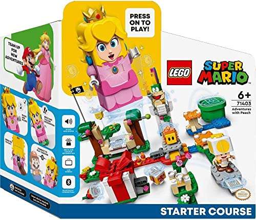 LEGO - Bundle: Super Mario Pack Espansione Castello Giocattolo da Costruire + Super Mario Starter Pack Avventure di Peach