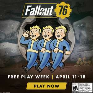 Fallout 76 giocabile gratuitamente fino al 18 aprile su PlayStation, Xbox, PC (Steam)