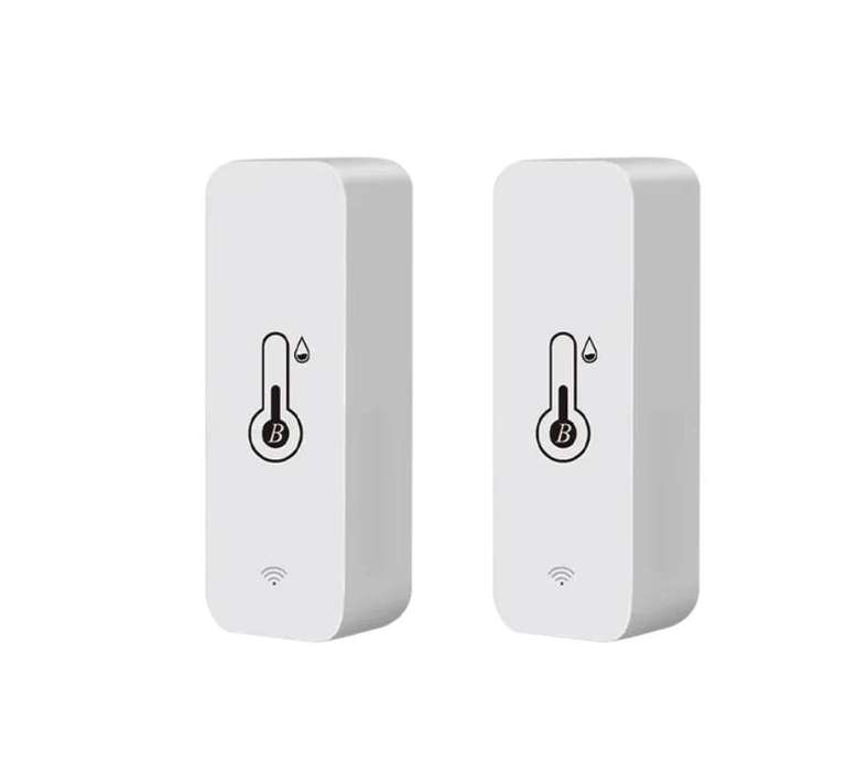 Sensore di umidità e temperatura wireless Tuya Smart | Mini Bluetooth (telecomando APP, 2 pezzi)