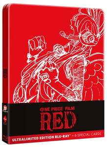 One Piece Red anime Steelbook Blu-Ray + 6 carte | Limited Edition a 8,91 €