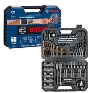 Bosch Professional Set Punte e Bit per legno (103 pezzi)