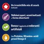 Snack Gatto Purina Felix Party Mix Cheezy Mix | Cheddar/Gouda/Edamer (8 confezioni da 60g)