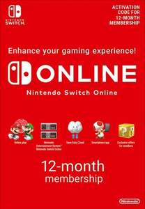 Iscrizione Nintendo Switch Online - 12 Mesi eShop