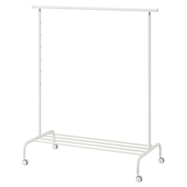 [Ikea] RIGGA Stand appendiabiti, bianco