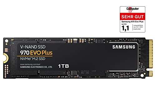 Samsung - SSD 970 EVO Plus 1 TB (Velocità fino a 5400MB/s)