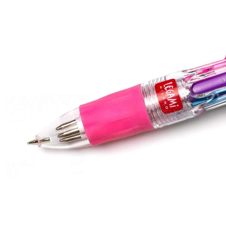 Legami MRP0001 - Mini Penna a Sfera 4 Colori con unicorno