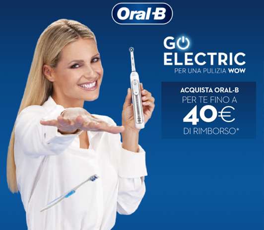 Oral-B Rimborso Farmacia [fino a 40€ di rimborso]