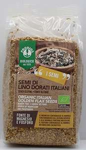 Probios Semi di Lino Dorati Bio Senza Glutine - Confezione da 6 x 500 g