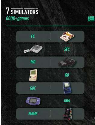 Console Data Frog SF2000 (16 GB) Supporta giochi retrò Nintendo, sega mega drive