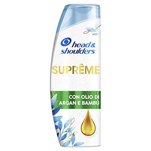 Head & Shoulders Shampoo Antiforfora Supreme [6x225ml Prezzo con Cashback]