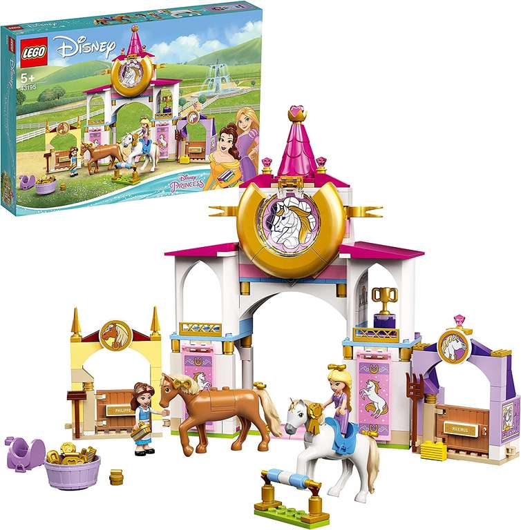 Lego Disney Princess Scuderie Reali di Belle e Rapunzel 22€