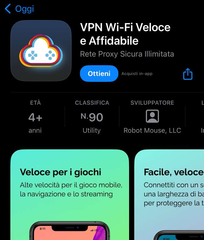 [iOS] VPN Wi-fi veloce ed affidabile