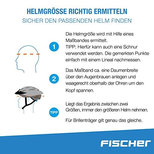 Fischer - Casco da bicicletta [L/XL]