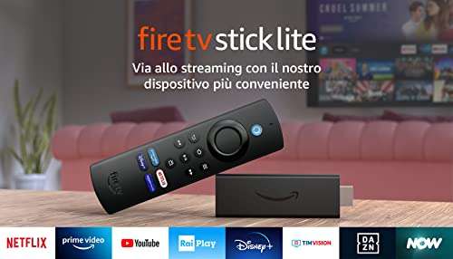 In offerta da Amazon tutte le Fire TV Stick [a partire da 19.9 €]
