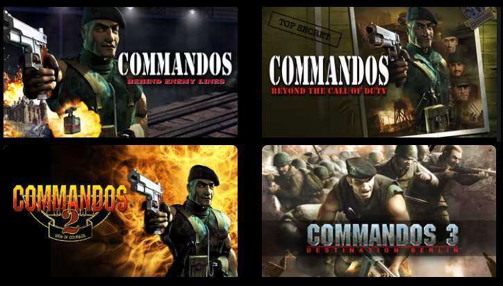 Fanatical - Commandos Collection pack per Steam [PC]