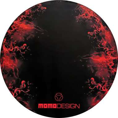 Momo Design tappetino per sedia Gaming [Larghezza: 1200 mm, profondità: 1200 mm]