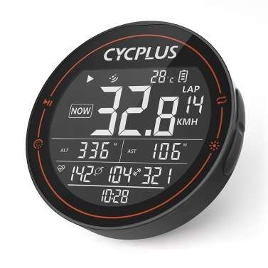 Cyclplus - M2 Ciclocomputer con GPS [LCD da 2,5", IPX6]