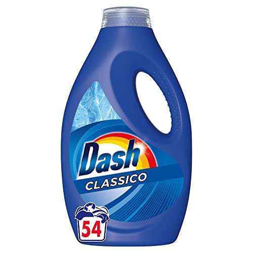 Dash Detersivo Lavatrice Liquido [54 Lavaggi Classico]