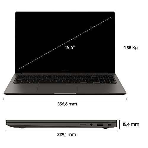 Samsung Galaxy Book3 Laptop [15.6" FHD, Intel Core i5 13th gen, RAM 16GB, 512GB SSD]