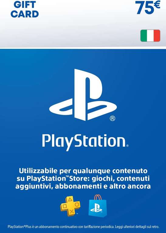 PlayStation Network Card 75 EUR