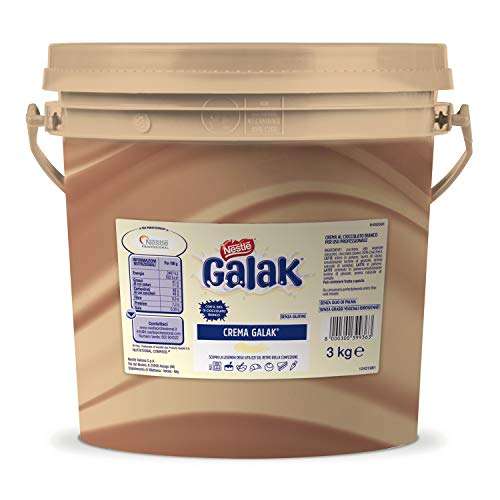 [SOLO 2] Nestlé Galak Professionale Crema al Cioccolato Bianco - 3 kg