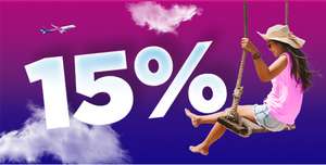 Wizz Air 15% di Sconto su Alcuni Voli selezionati [Prenota e viaggia entro il 30 aprile] prezzi da 14€