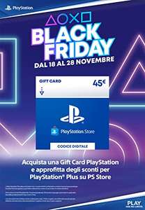 Gift Card PlayStation da 45 EUR