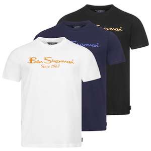 Set da 3 T-shirt da Uomo Ben Sherman: a soli 29,99€ da non perdere!