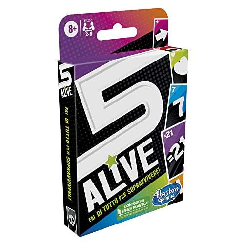 Gioco di Carte 5 Alive, Hasbro Gaming.