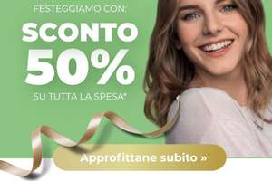 Bottega Verde - 50% su tutto il sito + un best seller a soli 5€