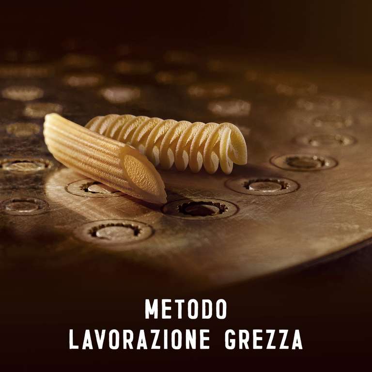Pasta Barilla Al Tortiglioni 100% Grano Italiano | Formato Spesso e Corposo, 400 g
