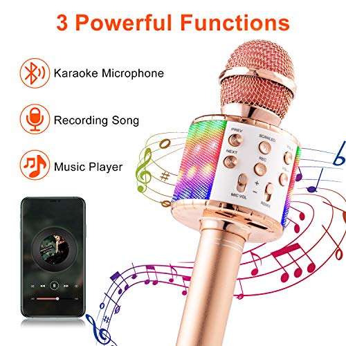 Microfono Karaoke Bluetooth Wireless